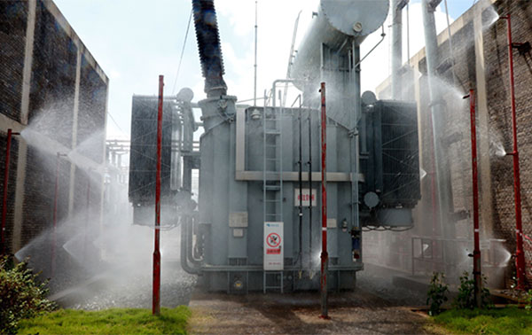 變壓器細水霧降溫裝置